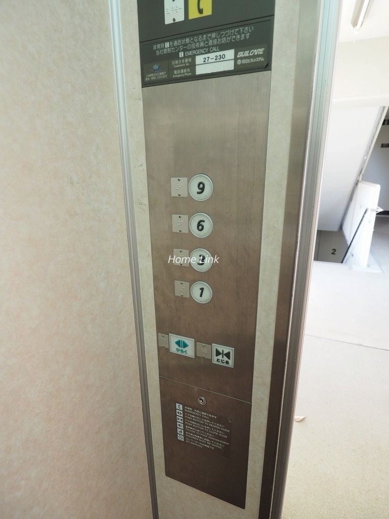 光が丘パークタウンゆりの木通り北住宅5号棟　エレベーター停止階